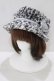画像1: MILK / ファーファーHAT  グレー H-25-03-28-062-ML-AC-KB-ZT0330H (1)