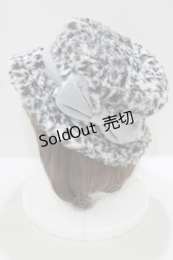画像2: MILK / ファーファーHAT  グレー H-25-03-28-062-ML-AC-KB-ZT0330H