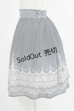 画像3: abilletage / グラデーションレーススカート  ブラック H-25-03-28-006-GO-SK-KB-ZH