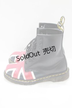 画像2: Dr.Martens （Getta Grip） / ユニオンジャック8ホールブーツ UK5（24.0〜24.5cm） 黒 H-25-03-28-070-PU-SH-KB-ZT0330H