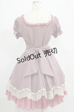 画像3: ATELIER PIERROT / ピンタックヨークワンピース  ピンク H-25-03-28-001-EL-OP-KB-ZH
