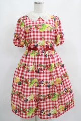 Melody BasKet / Fruits BasKetワンピース  レッド H-25-03-28-009-LO-OP-KB-ZH