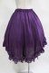 画像4: ATELIER PIERROT / Victorian Ruffle Chiffon Skirt  パープル H-25-03-28-010-EL-SK-KB-ZH (4)