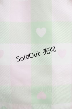 画像4: MILK / Love Checkワンピース  ピーチメロン H-25-03-28-012-ML-OP-KB-ZH