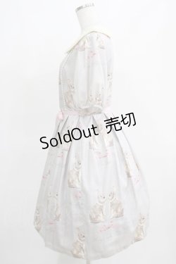画像2: Leur Getter / Twin Rabbit袖付ワンピース L(トールサイズ) グレー H-25-03-29-003-LU-OP-KB-ZH