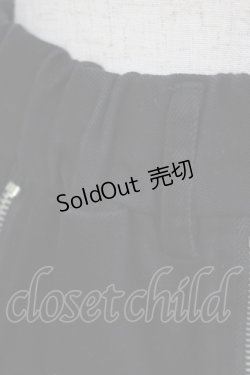 画像5: LISTEN FLAVOR / トリプルZIPスカート  ブラック H-25-03-29-024-PU-SK-KB-ZH