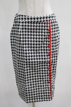 画像2: SOURPUSS / HOUNDSTOOTH BOMBSHELL SKIRT L ブラック H-25-03-29-025-PU-SK-KB-ZH