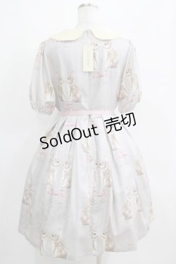 画像3: Leur Getter / Twin Rabbit袖付ワンピース L(トールサイズ) グレー H-25-03-29-003-LU-OP-KB-ZH
