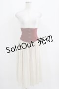EXCENTRIQUE / Carmillaコルセットスカート S/M ワイン H-25-03-29-029-EL-SK-KB-ZH