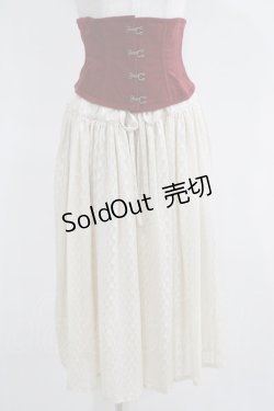 画像2: EXCENTRIQUE / Carmillaコルセットスカート S/M ワイン H-25-03-29-029-EL-SK-KB-ZH