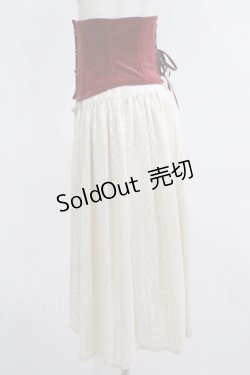 画像3: EXCENTRIQUE / Carmillaコルセットスカート S/M ワイン H-25-03-29-029-EL-SK-KB-ZH