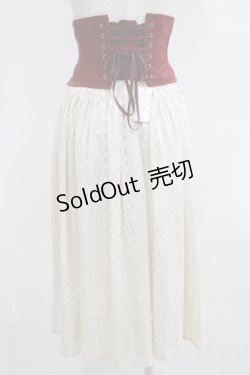 画像4: EXCENTRIQUE / Carmillaコルセットスカート S/M ワイン H-25-03-29-029-EL-SK-KB-ZH