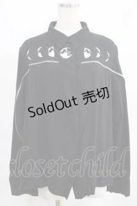 Restyle / MOON PHASES SHIRT XL ブラック H-25-03-29-033-GO-BL-KB-OS