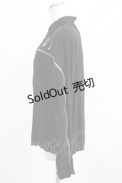 画像2: Restyle / MOON PHASES SHIRT XL ブラック H-25-03-29-033-GO-BL-KB-OS