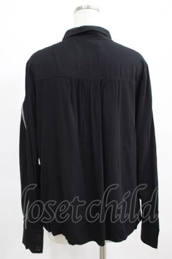 画像3: Restyle / MOON PHASES SHIRT XL ブラック H-25-03-29-033-GO-BL-KB-ZH
