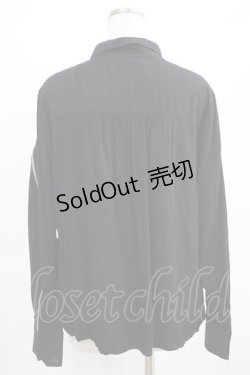 画像3: Restyle / MOON PHASES SHIRT XL ブラック H-25-03-29-033-GO-BL-KB-OS
