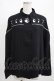 画像1: Restyle / MOON PHASES SHIRT M ブラック H-25-03-29-035-GO-BL-KB-ZH (1)