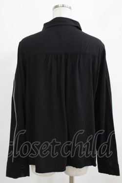 画像3: Restyle / MOON PHASES SHIRT M ブラック H-25-03-29-035-GO-BL-KB-ZH