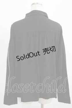 画像3: Restyle / MOON PHASES SHIRT M ブラック H-25-03-29-035-GO-BL-KB-ZS