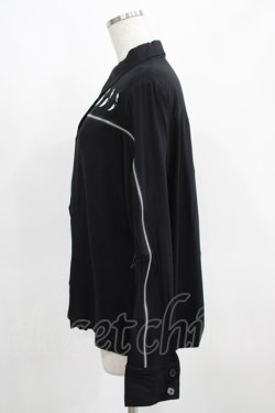 画像2: Restyle / MOON PHASES SHIRT M ブラック H-25-03-29-037-GO-BL-KB-ZH