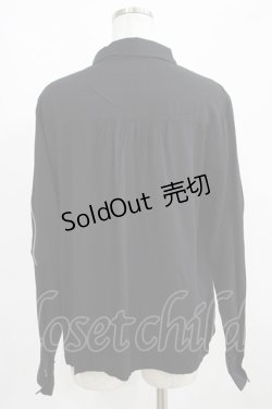 画像3: Restyle / MOON PHASES SHIRT M ブラック H-25-03-29-037-GO-BL-KB-ZI