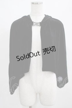 画像1: KILL STAR / CAYLLEY CLOAKケープ L ブラック H-25-03-29-038-SL-TO-KB-ZH