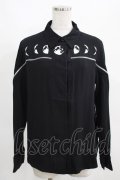 Restyle / MOON PHASES SHIRT S ブラック H-25-03-29-039-GO-BL-KB-ZH