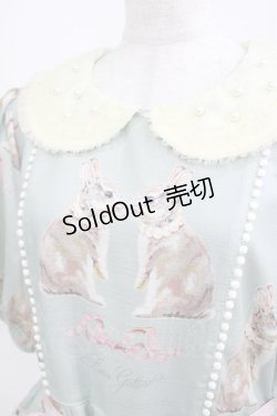 画像4: Leur Getter / Twin Rabbit袖付ワンピース L(トールサイズ) グリーン H-25-03-29-004-LU-OP-KB-ZH