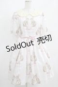 Leur Getter / Twin Rabbit袖付ワンピース L(トールサイズ) さくらピンク H-25-03-29-005-LU-OP-KB-ZH