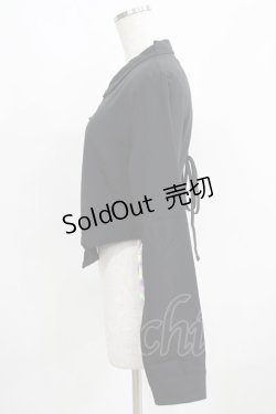 画像2: KILL STAR / SOFIA SHIRT S ブラック H-25-03-29-047-SL-BL-KB-ZH