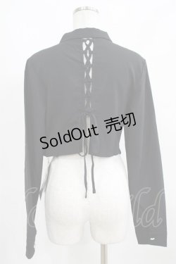 画像3: KILL STAR / SOFIA SHIRT S ブラック H-25-03-29-047-SL-BL-KB-ZH