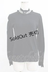 Leur Getter / タートルカットソー  ブラック H-25-03-29-050-LU-TO-KB-ZH