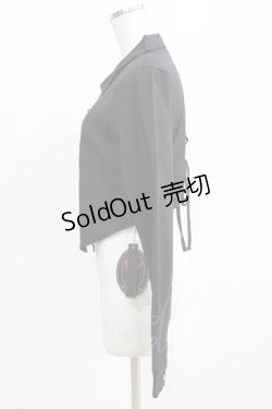 画像2: KILL STAR / SOFIA SHIRT XS ブラック H-25-03-29-051-SL-BL-KB-ZH