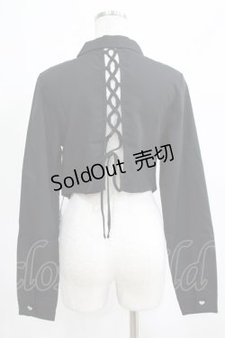画像3: KILL STAR / SOFIA SHIRT XS ブラック H-25-03-29-051-SL-BL-KB-ZH