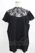 PUNK RAVE / Black Blossom Top 3XL ブラック H-25-03-29-052-PU-TO-KB-ZH