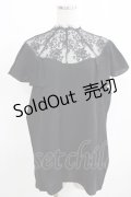 PUNK RAVE / Black Blossom Top 3XL ブラック H-25-03-29-052-PU-TO-KB-ZH