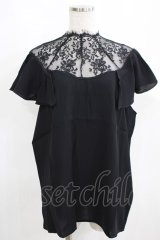 PUNK RAVE / Black Blossom Top 3XL ブラック H-25-03-29-052-PU-TO-KB-ZH