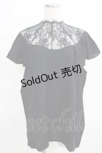 PUNK RAVE / Black Blossom Top 3XL ブラック H-25-03-29-052-PU-TO-KB-ZH
