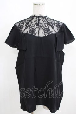 画像1: PUNK RAVE / Black Blossom Top 3XL ブラック H-25-03-29-052-PU-TO-KB-ZH