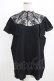 画像1: PUNK RAVE / Black Blossom Top 3XL ブラック H-25-03-29-052-PU-TO-KB-ZH (1)