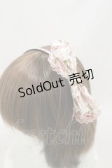 Mary Magdalene / エグランティーヌリボンカチューシャ  ピンク H-25-03-29-1001-CL-AC-NS-ZH