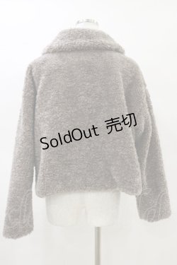 画像2: An MILLE / ボアジャケット Free グレー H-25-03-29-1053-EL-JA-NS-ZH