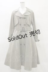 an another angelus / ケープシルエットフレアートレンチコート Free GRAY×ORANGE H-25-03-29-1061-CA-CO-NS-ZH