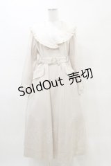 Amavel / Romantiqueフリルトレンチロングコート Free ベージュ H-25-03-29-1062-CA-CO-NS-ZH
