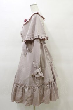 画像3: Amavel / Dolly Ribbon ケープトレンチコート Free ピンク H-25-03-29-1064-CA-CO-NS-ZH