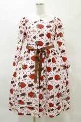 mellfy memory / Lolime/Alice's Valentineワンピース M ピンク H-25-03-29-1068-LO-OP-NS-ZH