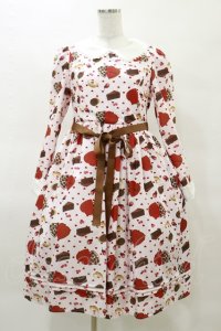 mellfy memory / Lolime/Alice's Valentineワンピース M ピンク H-25-03-29-1068-LO-OP-NS-ZH