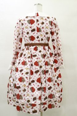画像2: mellfy memory / Lolime/Alice's Valentineワンピース M ピンク H-25-03-29-1068-LO-OP-NS-ZH