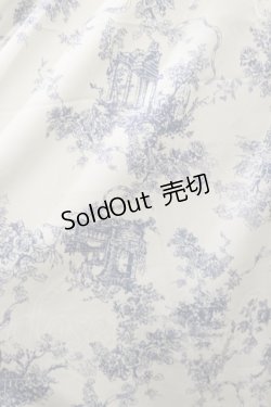 画像3: m petit by misako / トワルドジュイOPハンソデ M オフ/ブルー H-25-03-29-1069-LO-OP-NS-ZH
