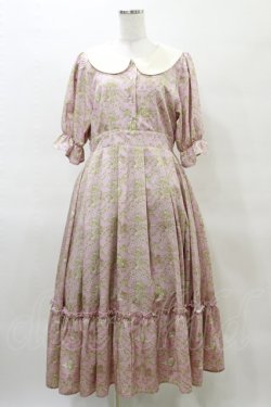 画像1: m petit by misako / NINA’Sコラボトワルドジュイワンピース L ピンク H-25-03-29-1070-LO-OP-NS-ZH